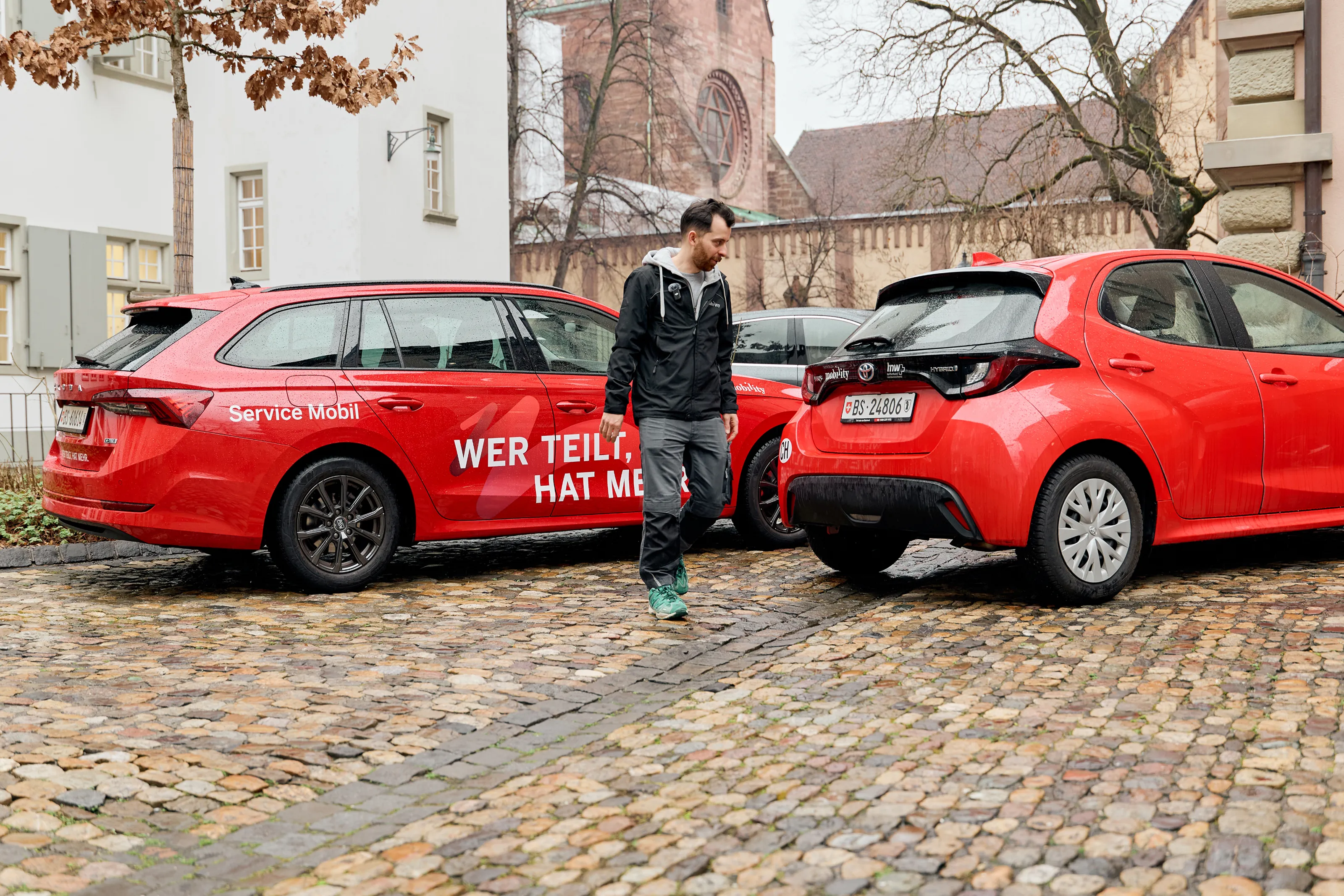 Jedes Fahrzeug bleibt sauber und einsatzbereit.